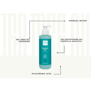 Lotion hydratante TTO Clinic 200ml, lotion hydratante à la céramide, à l'huile d'arbre à thé, à l'acide hyaluronique, à l'argousier et à la centella, soin de la peau - Product Image 1
