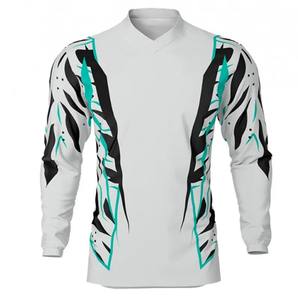 Dernier modèle Maillot BMX personnalisé Cool Dry pour homme Combinaison de motocross en maille sublimée respirante en vente en vrac au Pakistan - Product Image 5