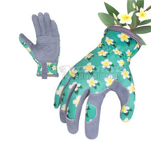 Guantes de trabajo de jardín multiusos, antideslizantes, resistentes a la abrasión, precio directo de fábrica, guantes de jardinería con pantalla táctil - Product Image 4