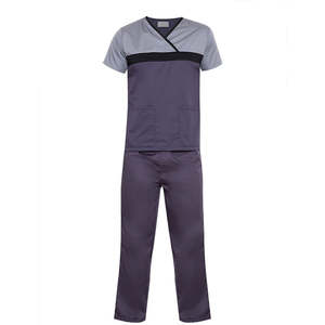 Uniformes médicos de punto de manga corta para hombre, uniformes de enfermería personalizables para hospitales y clínicas - Product Image 6