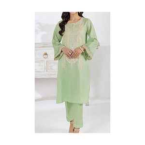 Lasted Collection Pakistani Shalwar Kameez Suit Mujeres Casual Pakistani Shalwar Kameez Suit Vestidos - Product Image 5