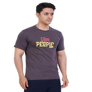 Camisetas de algodón 100% personalizadas recortadas lisas de alta calidad para hombre, camiseta cuadrada de gran tamaño con cuello falso en blanco - Product Image 6