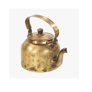 Théière en finition dorée, articles de cuisine, fournitures pour le café, le thé et l'espresso, bouilloire de qualité supérieure, restaurants à domicile - Product Image 1