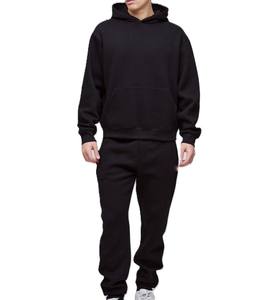 Offre Spéciale logo personnalisé haute qualité survêtements hommes Sport remorquage pièce ensemble hiver tenue décontracté manches longues hommes à capuche survêtement - Product Image 1