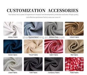 Pantalones de chándal de pierna recta de terciopelo de algodón bordado con logotipo personalizado, pantalones de pierna ancha con cordón, pantalones de chándal de imitación lavados con ácido para hombres - Product Image 6