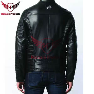 Nouveauté Veste en cuir pour homme, vintage, personnalisée, pour motards et motards, manteau d'hiver-Veste pour homme en cuir de qualité supérieure - Product Image 2