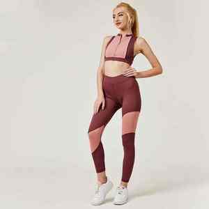 Top de Yoga de nailon personalizado, blusa deportiva y de manga larga para mujer al por mayor - Product Image 1