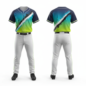 Uniforme de Béisbol 2026 Personalizado, Sublimado, de Malla, Secado Rápido, para Juego - Product Image 2