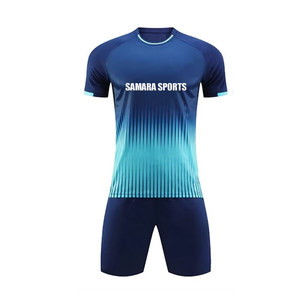 Ropa de calle personalizada Jersey sublimación camiseta de fútbol diseño logotipo bordado uniforme de fútbol conjunto - Product Image 2