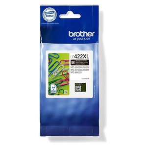 Cartouche d'encre noire Brother LC422XL BK à haut rendement pour imprimante - Product Image 2