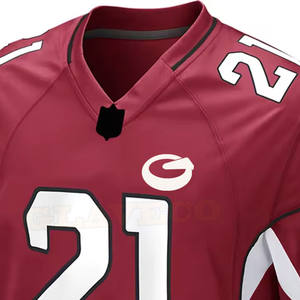 Camiseta de fútbol americano unisex, opción de talla grande, ropa deportiva transpirable, venta al por mayor directa de fábrica - Product Image 4