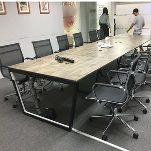 Escritorio Modular en Forma de L de 6 Piezas, Contemporáneo, 360x120 HBTC015 - Muebles de Oficina de Melamina, Ensamblaje en Casa - Product Image 6