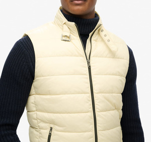 เสื้อกั๊กแบบไม่มีแขนสำหรับกิจกรรมกลางแจ้ง น้ำหนักเบา เหมาะสำหรับทุกเพศ ให้ความอบอุ่น กันลม ใส่ได้ในฤดูหนาว สไตล์ลำลอง เหมาะสำหรับการเดินทาง ผลิตจากผ้าฝ้าย สามารถปรับแต่งได้ตามต้องการ (OEM) - Product Image 5