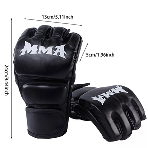 Karate Boxeo Muay Thai Taekwondo MMA Guantes de entrenamiento de artes marciales - Product Image 2