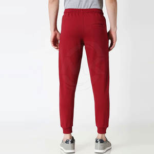 กางเกงวิ่งขายาวลำลองสำหรับผู้ชายคุณภาพสูงสีพื้นน้ำหนักเบา - Product Image 4