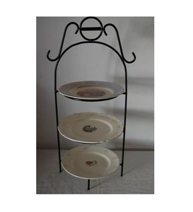Support de petite assiette design classique support de plaque en fer métallique de haute qualité pour support de plaque de décoration intérieure au prix le plus bas - Product Image 2