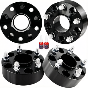 Espaciadores de Rueda de Aluminio Mecanizado por CNC de 2 Pulgadas 5x5, 20 mm de Grosor, Patrón de Pernos 14x1.5, Diámetro Interior de 71.5 mm, Aleación para Mayor Tracción y Seguridad - Product Image 1
