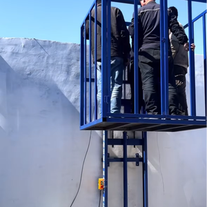 1000 किलो लिफ्ट प्लेटफॉर्म छोटे आदमी ने फैक्ट्री के लिए हाइड्रोलिक कार्गो लिफ्ट उठाया - Product Image 1