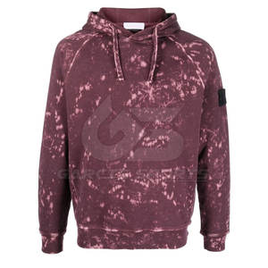 เสื้อฮู้ดผู้ชายผ้าคอตตอนผสมกรดเสื้อสวมหัวสไตล์สตรีทแวร์สไตล์วินเทจสำหรับแฟชั่นลำลองที่ทันสมัย - Product Image 1