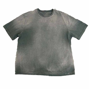 High Quality Bulk Oversized Unisex 100% Cotton Eco-Friendly Hip Hop Vintage Washed T-<b>Shirts</b> New Trending 2026 - Product Image 4