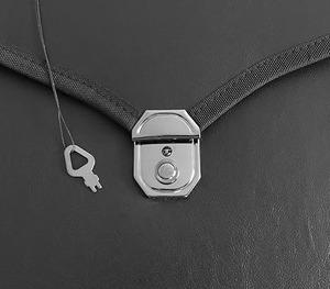 Maletín inteligente Masonic Regalia para delantal MM/WM HRD negro MB001 - Product Image 1