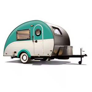Wholesale 4x4 Teardrop Camping Travel <b>Trailer</b> Steel Stainless Steel Lightweight 4 Person Sleeping Capacity Independent - Product Image 2