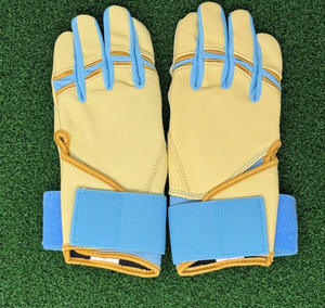 Gants de frappe de baseball en cuir 100% pur, gants de frappe de baseball en cuir personnalisés de haute qualité - Product Image 1