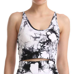 สปอร์ตบราผู้หญิงผ้าสแปนเด็กซ์โพลีเอสเตอร์สปอร์ตบราเล่นกีฬาไซส์ใหญ่พิเศษ - Product Image 6