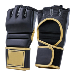 Leather MMA Training Gloves-Lightweight & Breathable Unisex Workout Gear for Boxing & Muay Thai - Product Image 1