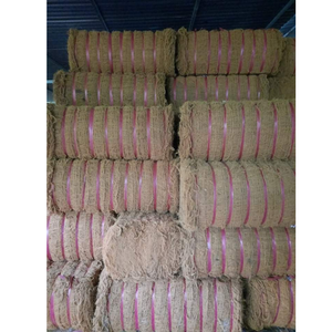 Corde de fibre de coco torsadée naturelle fabriquée en fibre de noix de coco, idéale pour la décoration d'emballages de jardinage et l'utilisation de construction écologique - Product Image 5