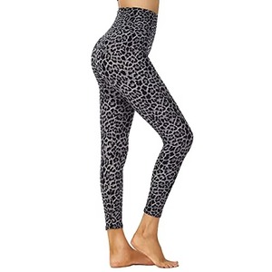 Mallas de cintura alta para mujer, suaves, elásticas, de compresión, transpirables, para Yoga, gimnasio, Fitness, deportes, correr, entrenamiento, pantalones deportivos - Product Image 6