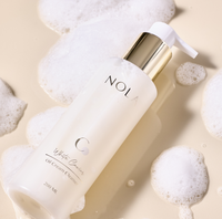 NOLA Limpiador Facial Coreano 2 en 1 con Fórmula Suave 200ml, Espuma Limpiadora Profunda y Crema de Caviar para Todo Tipo de Piel, Grado Verde EWG