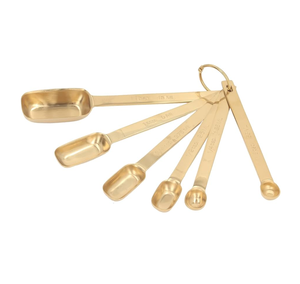 Cuchara medidora de té de latón Mango de madera perfecto para utensilios de cocina y utensilios de cocina Venta caliente - Product Image 5