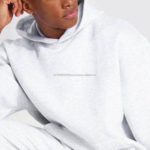 Survêtements surdimensionnés à manches longues personnalisés pour hommes pour l'hiver Ensemble respirant avec col à capuche Technique imprimée Marque privée - Product Image 6