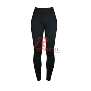 Pantalones de montar elegantes para mujer, ajustados, ligeros, transpirables, cómodos, duraderos, para montar a caballo al aire libre - Product Image 4