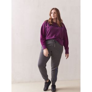 Felpa Champion da Donna Plus Size Heritage Herringbone Viola Scuro Taglia 2X con Cappuccio - Product Image 1