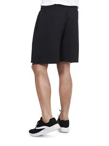 Black 100% Cotton <b>Shorts</b> <b>Men</b> Heavy Cotton Poly <b>Shorts</b> Solid Color Custom Logo Cotton Fleece <b>Shorts</b> for <b>Men</b> - Product Image 5