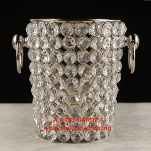Luxury Design Home Decor <b>Crystal</b> T Light <b>Candle</b> Holder with Metal Base for Wedding Table Decorations New T Light <b>Candle</b> Holder - Product Image 3