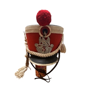 Chất lượng cao napoleonic pháp bộ binh da bò shako <span class=keywords><strong>hat</strong></span> - Product Image 3