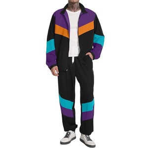 Chándal cortavientos deportivo de nailon para mujer, Chaqueta corta con pantalón acampanado, ropa para adultos, chándal de calidad premium OEM - Product Image 4