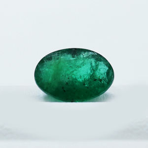 Esmeralda Natural de Zambia de Alta Calidad, 3.30 CT, Piedra de Nacimiento de Mayo, Corte Ovalado, Color Verde Medio, para Fabricación de Anillos y Colgantes - Product Image 1