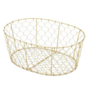 Juego de 3 Cestas de Almacenamiento de Metal Galvanizado Ovaladas Estilo Vintage con Asas de Madera para Decoración del Hogar - Product Image 2