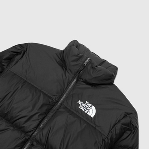 Chaqueta Acolchada Negra para Hombre The North Face de Calidad Prémium para Invierno Mantiene el Calor con Diseño de Logo Bordado - Product Image 4