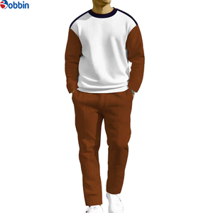 Conjunto Deportivo de Invierno Unisex de Talla Grande, Sudadera con Capucha Delgada Estampada y Pantalones Deportivos Holgados para Hombre - Product Image 5