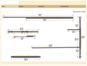 Brida de cazador marrón, brida de cazador de punto de fantasía blanca bien hecha con riendas con cordones, costuras de fantasía en la banda para la frente y la banda para la nariz Beau - Product Image 2