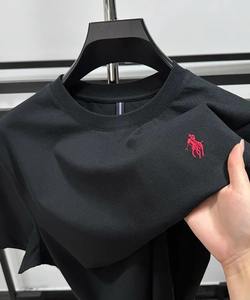 เสื้อโปโลผู้ชายสำหรับฤดูร้อนเสื้อยืดลำลองแขนสั้นเสื้อเจอร์ซีย์ปักลายใหม่แห้งเร็วสไตล์คลาสสิกเรียบง่าย - Product Image 6