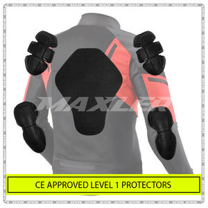 Veste d'équitation courte réfléchissante approuvée CE avec textile imperméable, veste de moto respirante et légère pour toutes les saisons - Product Image 4