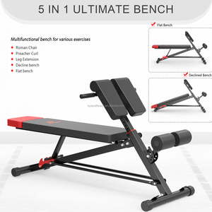Nouveau style 2026 Banc <span class=keywords><strong>de</strong></span> musculation pliable d'intérieur portable pour extensions <span class=keywords><strong>de</strong></span> jambes et curls <span class=keywords><strong>de</strong></span> bras - Product Image 5