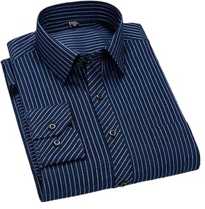 Camisa de vestir formal para hombre de la mejor calidad, camisa de vestir formal de negocios con botones transpirables y elegantes para hombre - Product Image 6