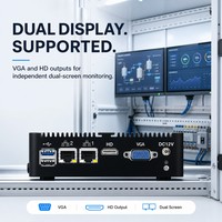 ODM Mini PC untuk Integrasi Peralatan Industri, Komputer Tertanam Khusus untuk Integrator Otomasi